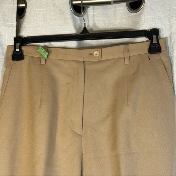 Pendleton vintage virgin wool Classic Tan lined pant suit size 10 notch collar - Picture 8 of 10